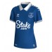 Tanie Strój piłkarski Everton Koszulka Podstawowej dla damskie 2023-24 Krótkie Rękawy